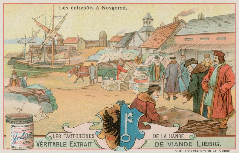 Lagerhäuser in Nowgorod von European School