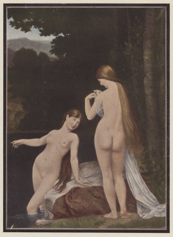 Frauen beim Baden von European School