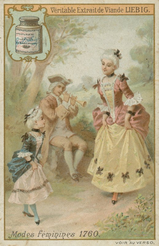 Frauen im Jahr 1760 von European School