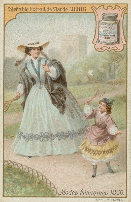 Frauen im Jahr 1860 von European School