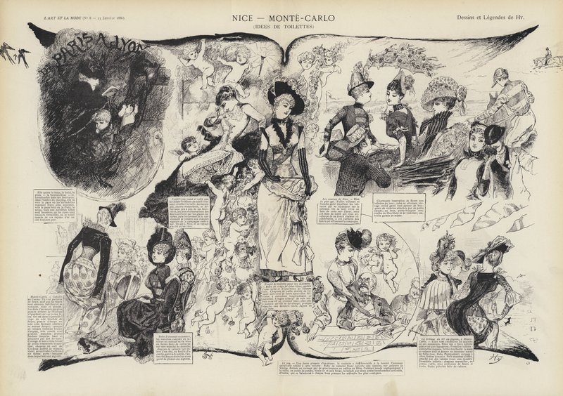Frauenmode in Nizza und Monte Carlo von European School
