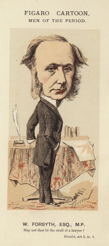 Porträt von W. Forsyth von Faustin