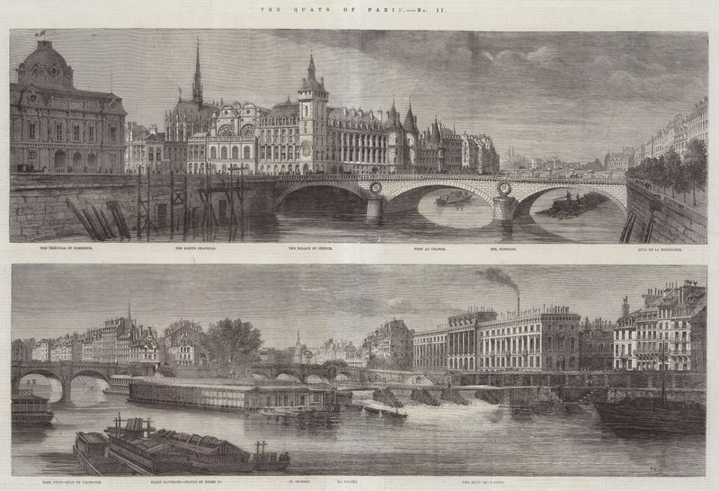 Die Kais von Paris von Felix Thorigny