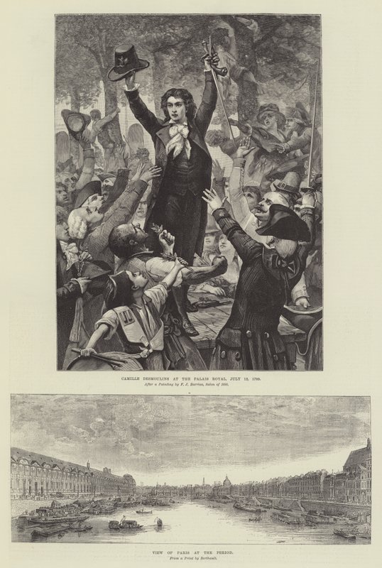 Hundertjahrfeier der Französischen Revolution von Félix Joseph Barrias