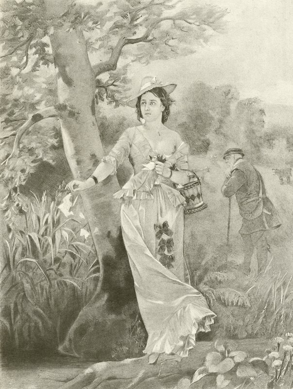 Eine Liebesklage. Gedichte von Felix Octavius Carr Darley