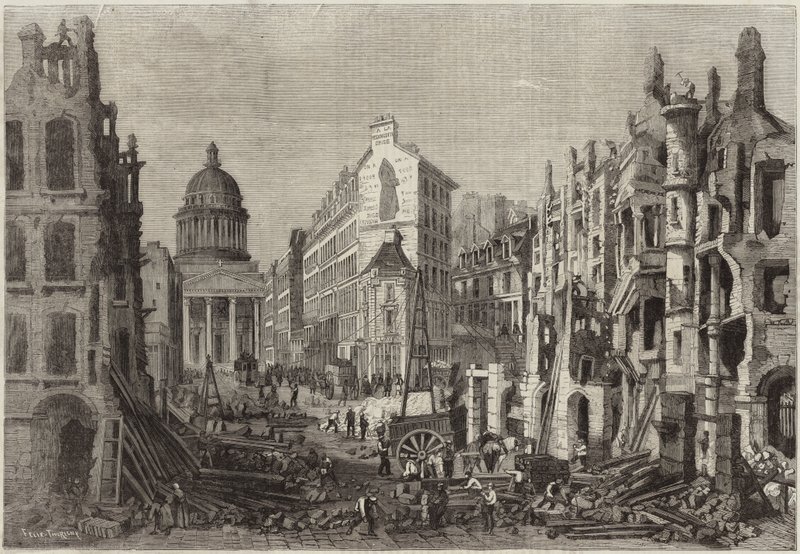 Pariser Abrisse von Felix Thorigny
