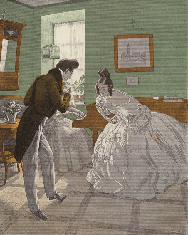Aufforderung zum Tanz von Ferdinand von Reznicek