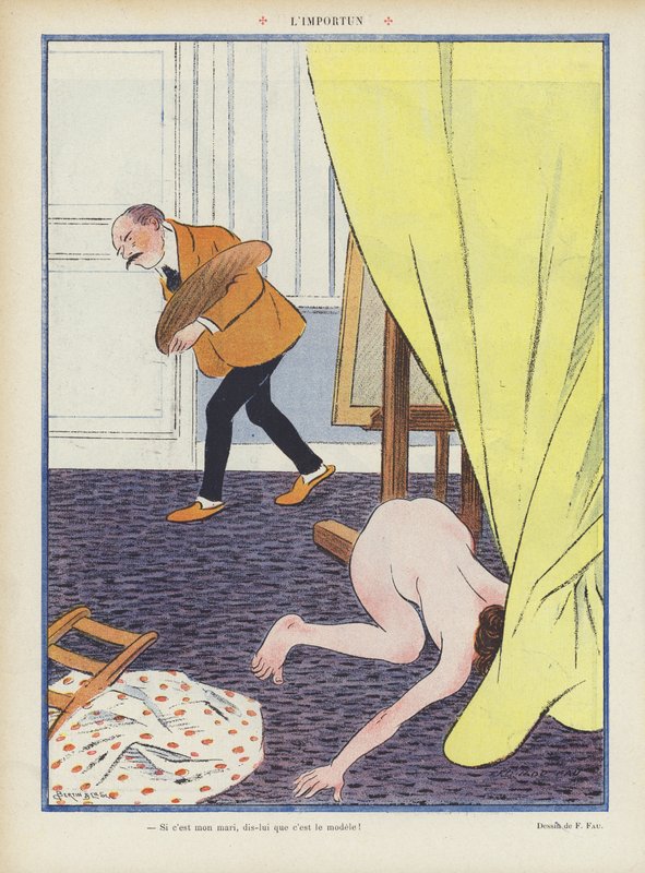 Illustration für Le Rire von Fernand Fau