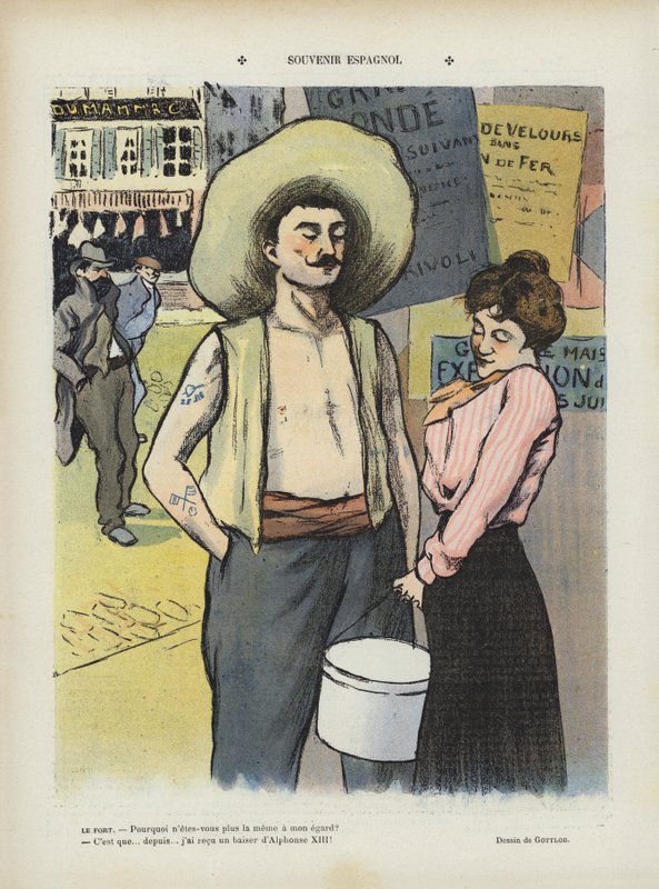 Illustration für Le Rire von Fernand Louis Gottlob