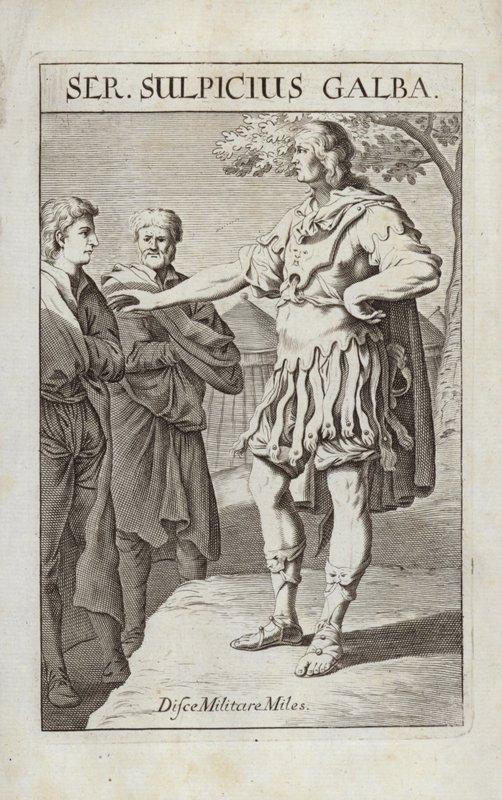 Ser Sulpicius Galba von Flemish School