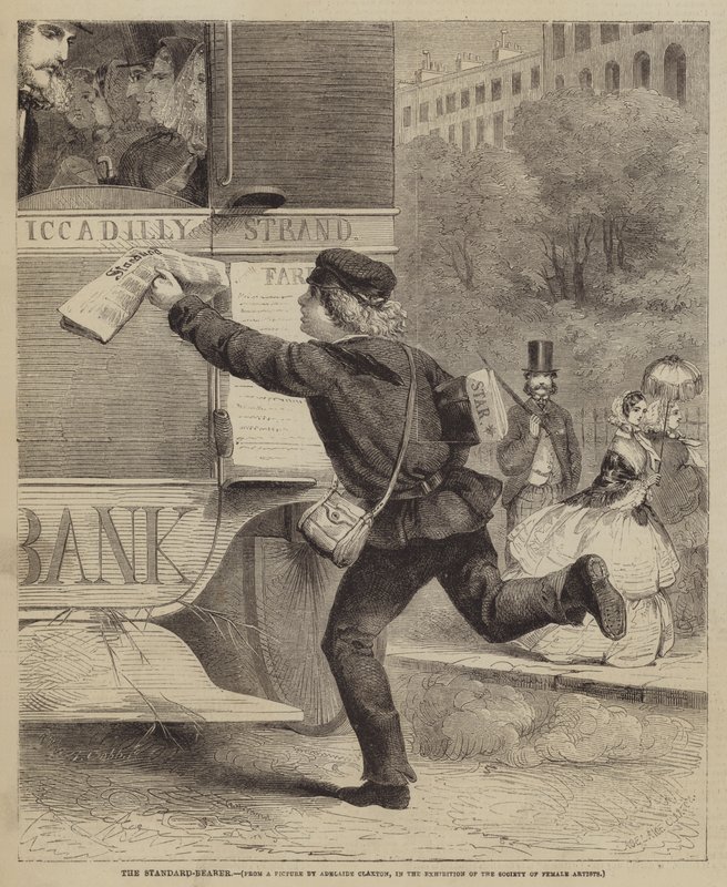 Der Fahnenträger von Florence Claxton