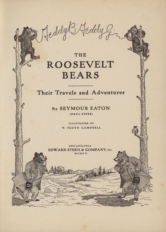 Die Roosevelt-Bären von Floyd V. Campbell