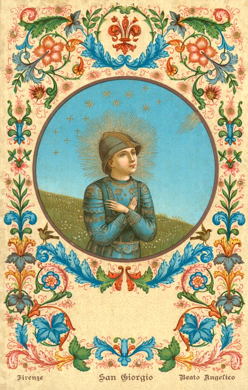 St. Georg von Fra (after) Angelico