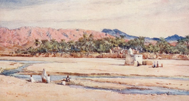 Ein Fluss der Sahara von Frances Nesbitt