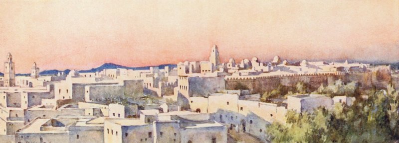 Abend, Kairouan von Frances Nesbitt