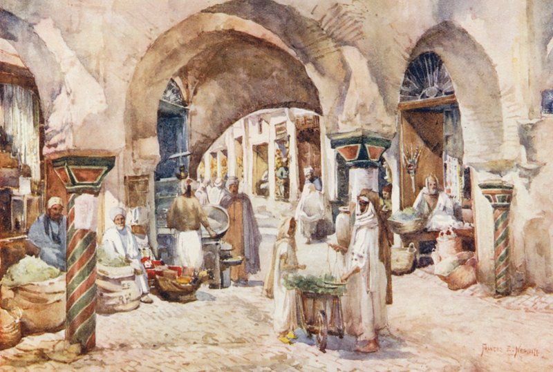 Souk el Attarin, Tunis von Frances Nesbitt