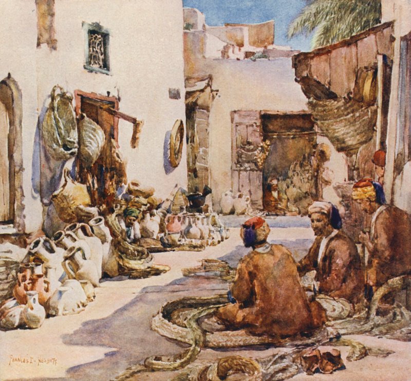 Die Korbmacher, Sousse von Frances Nesbitt