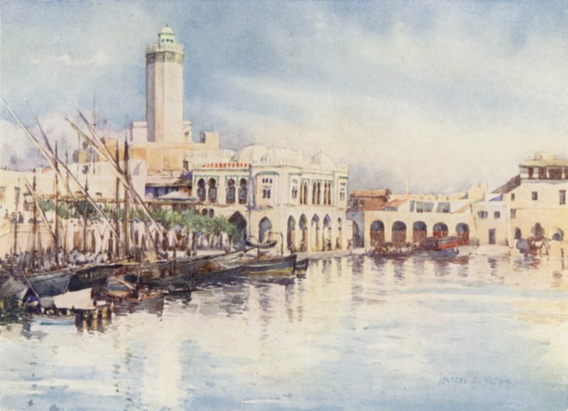 Der Hafen von Algier von Frances Nesbitt