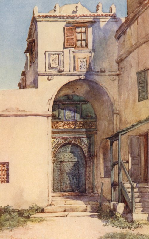 Die Leoparden-Tür, Algier von Frances Nesbitt
