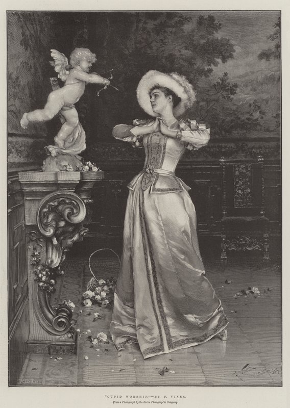 Amorverehrung von Francesco Vinea