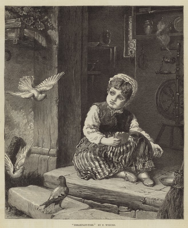 Frühstückszeit von Francis John Wyburd