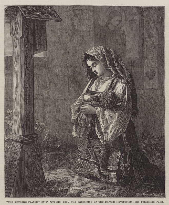 Das Gebet der Mutter von Francis John Wyburd