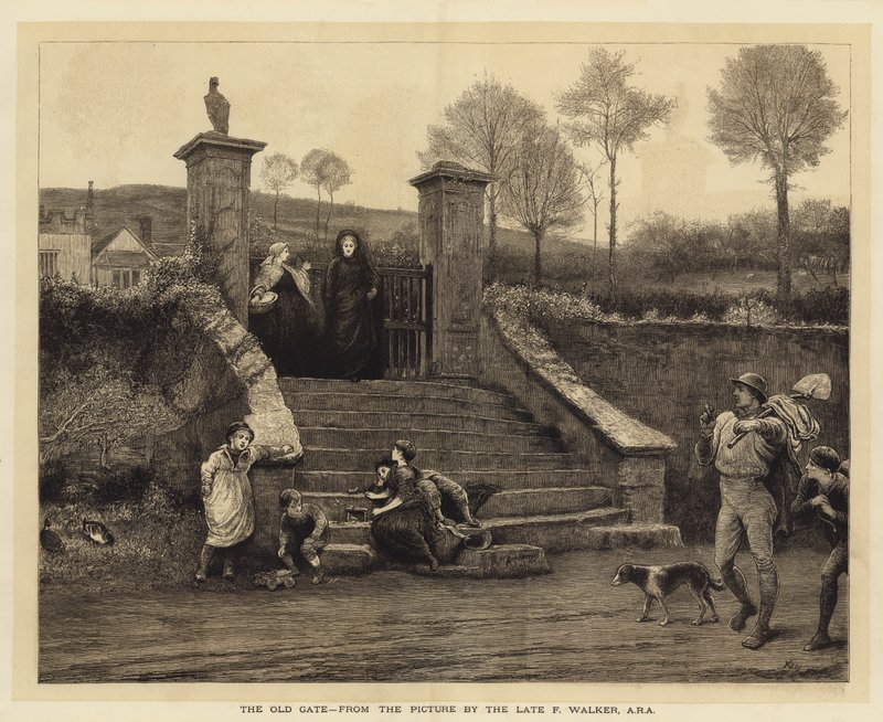 Das alte Tor von Francis S. Walker