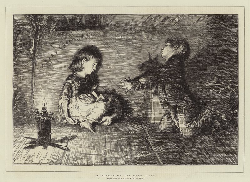 Kinder der großen Stadt von Francis Wilfred Lawson
