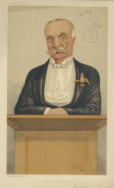 Herr Bernard John Angle von Francis Carruthers Gould