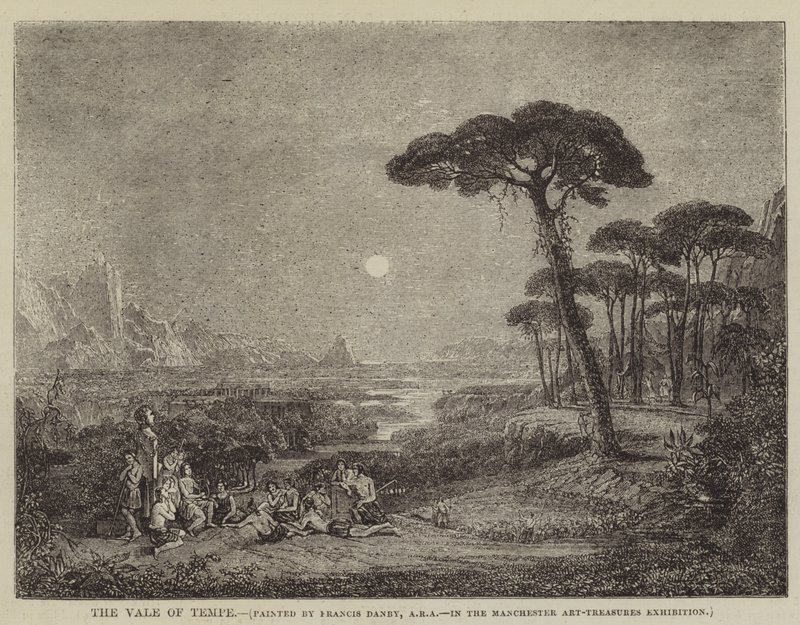 Das Tal von Tempe von Francis Danby