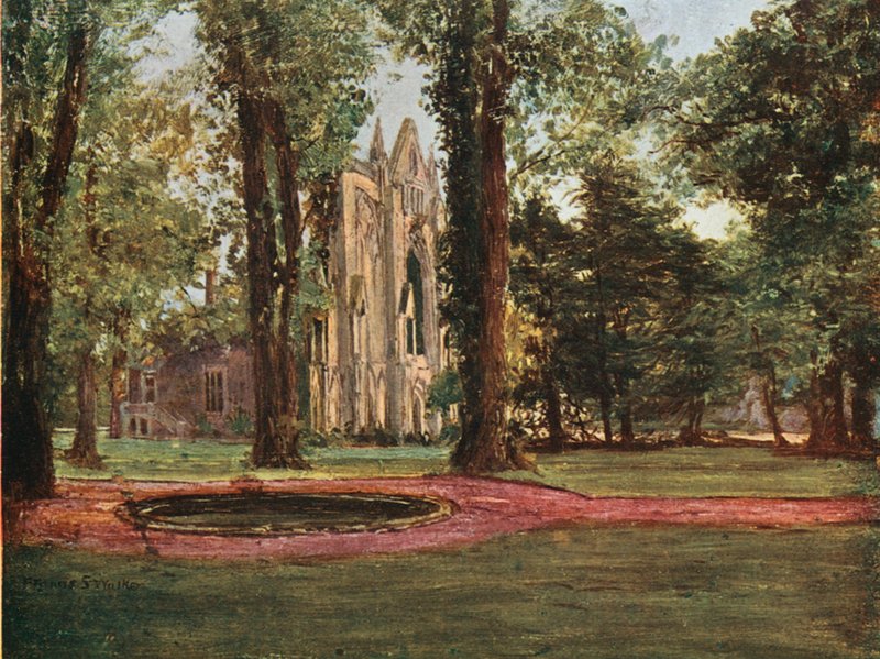 Newstead Abbey von Francis S. Walker