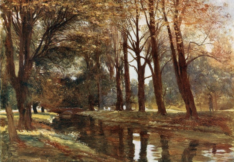 Der Dichterweg in Eton von Francis S. Walker
