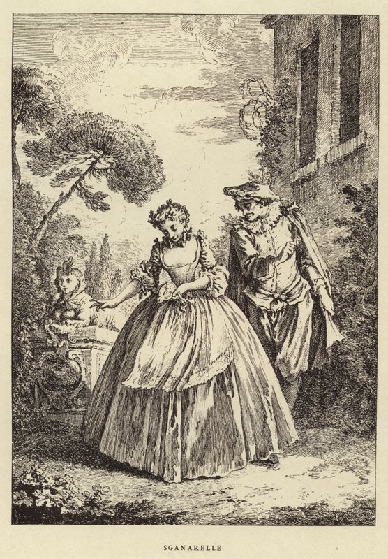Sganarelle (Stich) von Francois (after) Boucher