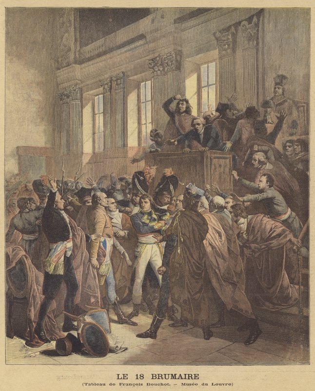 Der 18. Brumaire von Francois Bouchot