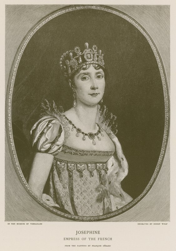 Josephine, Kaiserin der Franzosen von Francois Pascal Simon Gerard
