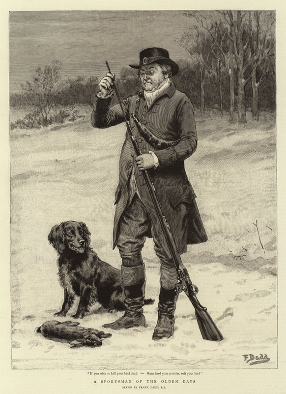 Ein Sportsmann der alten Tage von Frank Dadd