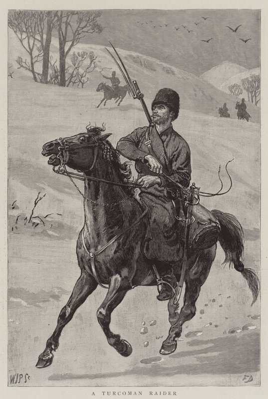 Ein Turkmenen-Räuber von Frank Dadd