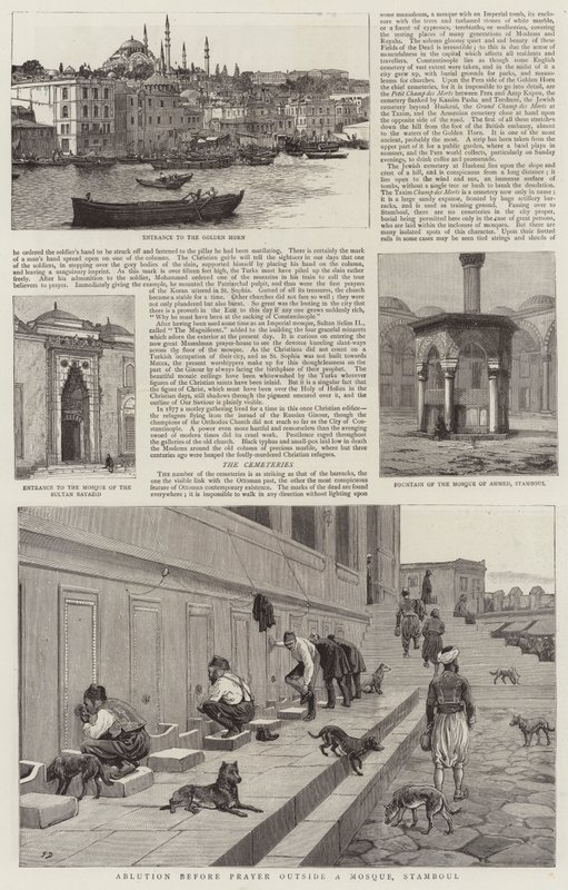 Konstantinopel illustriert von Frank Dadd