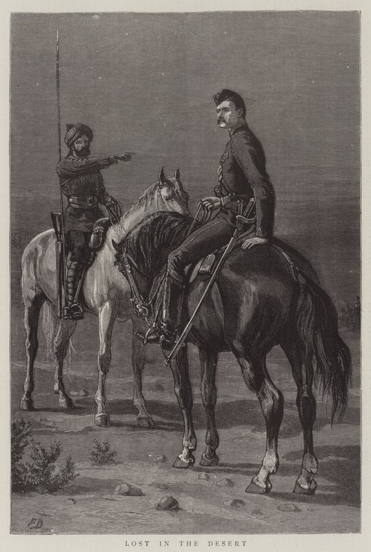 Verloren in der Wüste von Frank Dadd