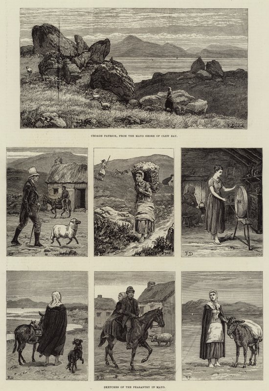 Skizzen in Mayo von Frank Dadd
