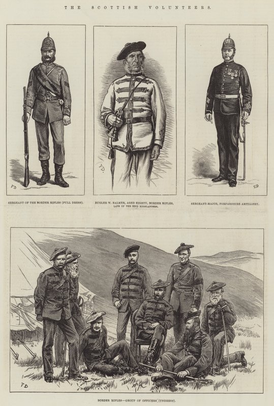 Die schottischen Freiwilligen von Frank Dadd