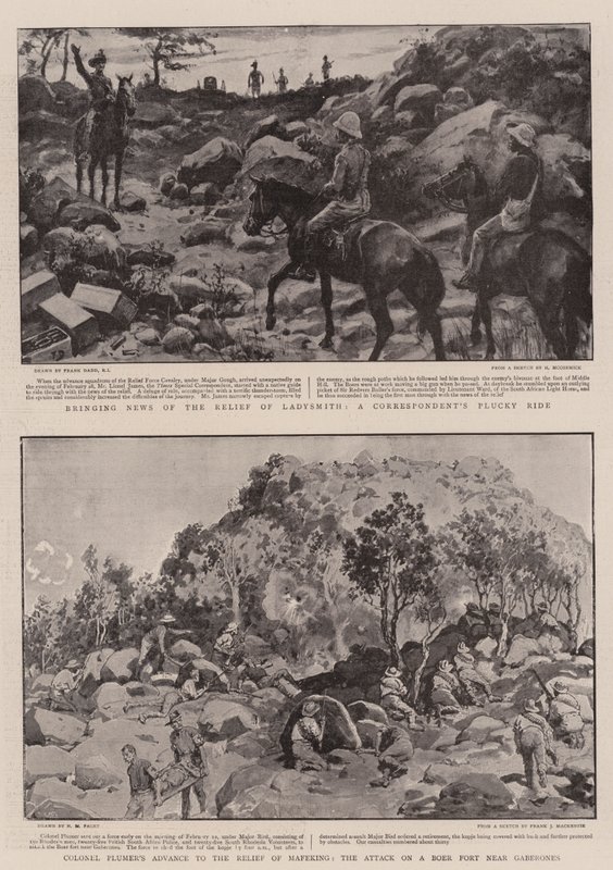 Der Krieg in Südafrika von Frank Dadd