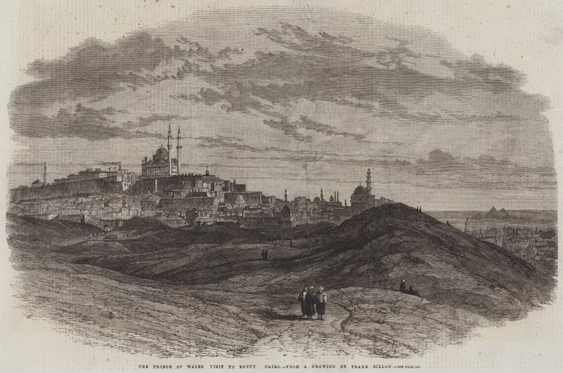 Der Besuch des Prinzen von Wales in Ägypten, Kairo von Frank Dillon