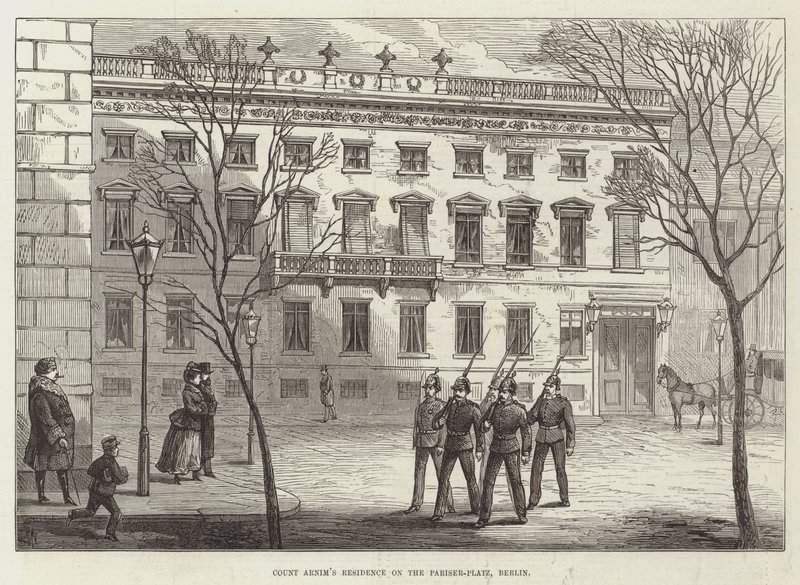 Residenz von Graf Arnim am Pariser Platz, Berlin von Frank Watkins