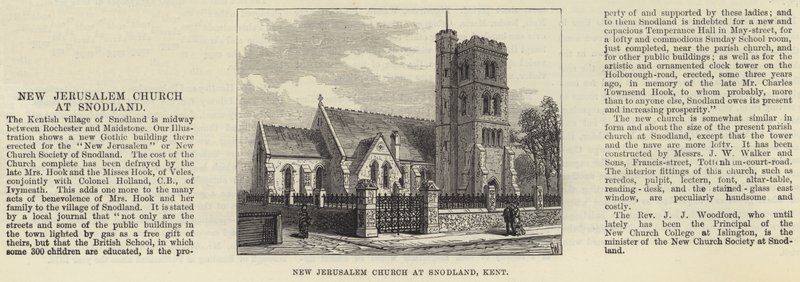Neue Jerusalemer Kirche in Snodland, Kent von Frank Watkins