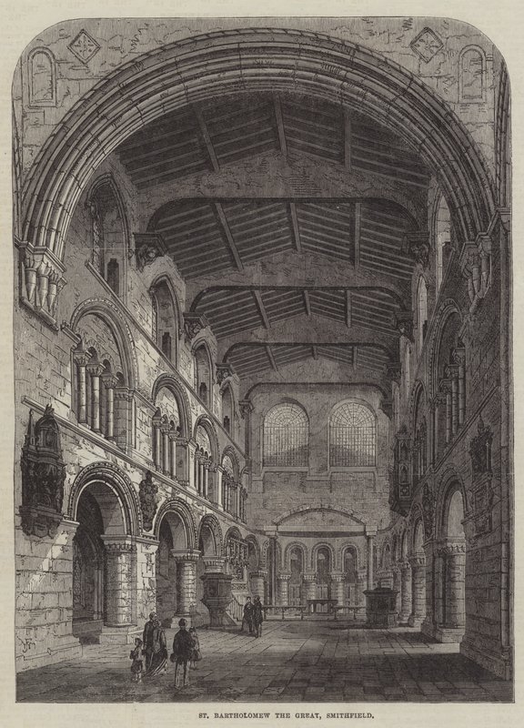 St. Bartholomew the Great, Smithfield von Frank Watkins