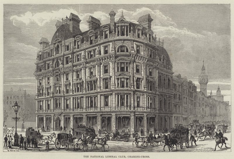 Der National Liberal Club, Charing-Cross von Frank Watkins