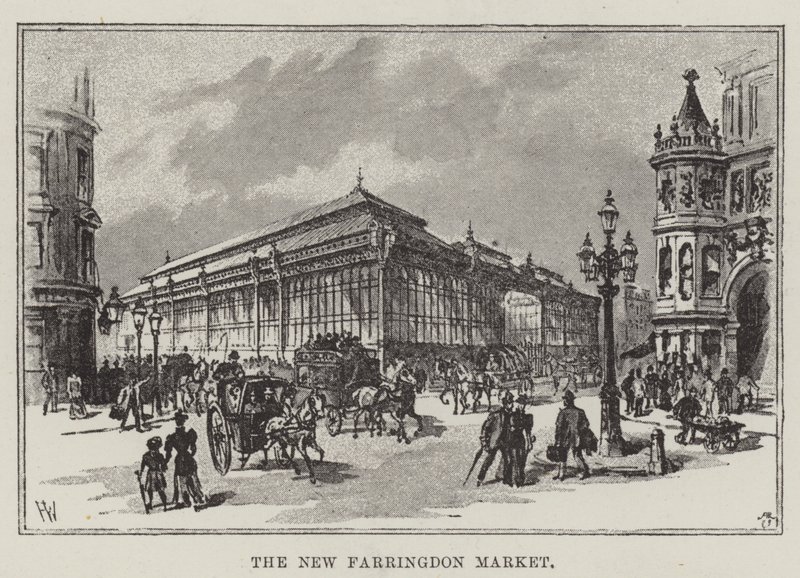 Der neue Farringdon-Markt von Frank Watkins