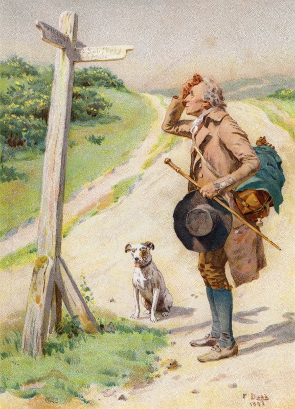 "Fünf Meilen von überall" von Frank (after) Dadd