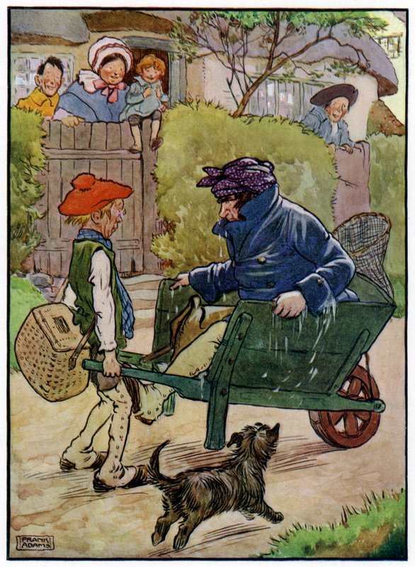 Drei lustige Fischer von Frank Adams